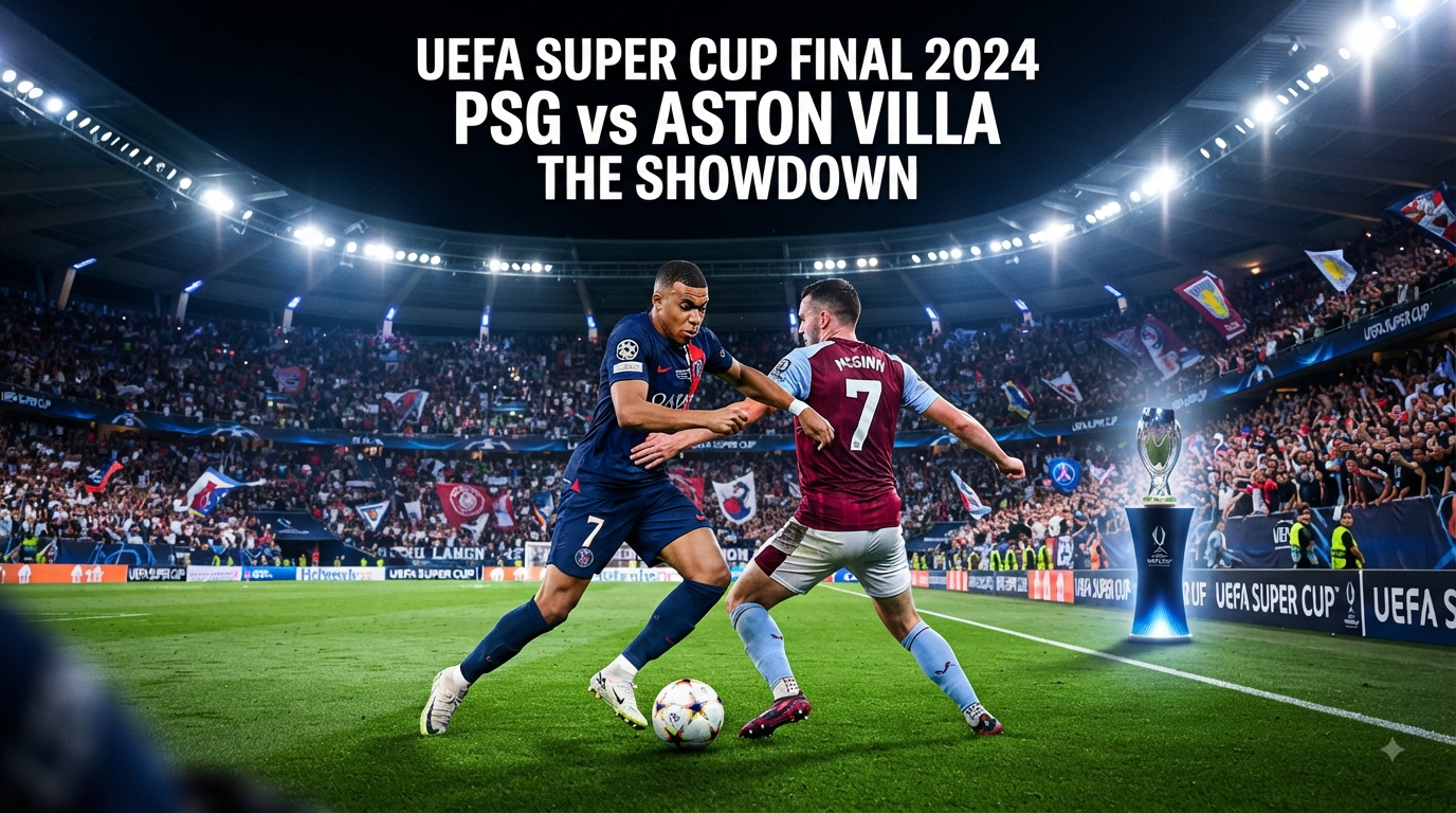 Jalalive Streaming Final PSG vs Aston Villa Piala Super UEFA Dini Hari Ini Pukul 02.00 WIB – Pertandingan Eropa Bergengsi Siap Menyuguhkan Atmosfer Kompetitif